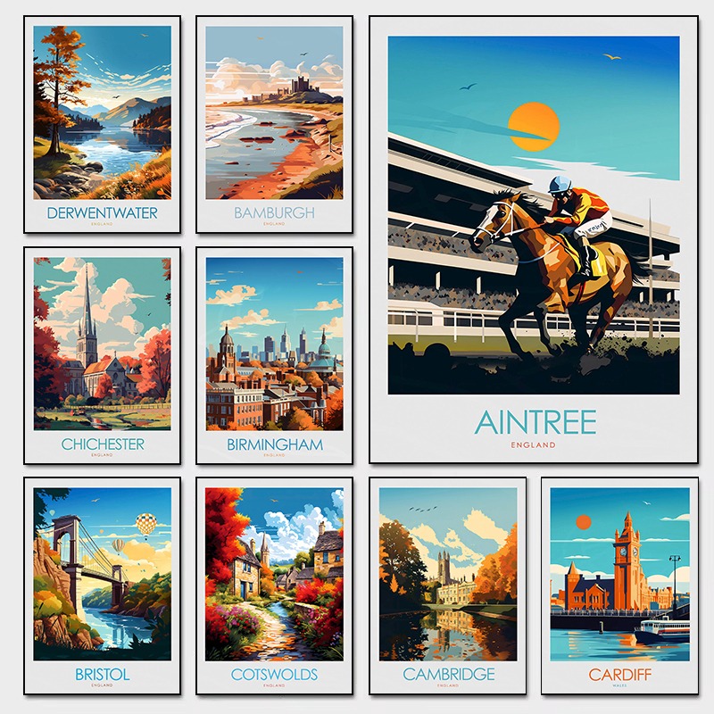 Home Office Of London - Paisagem urbana britânica arte da parede