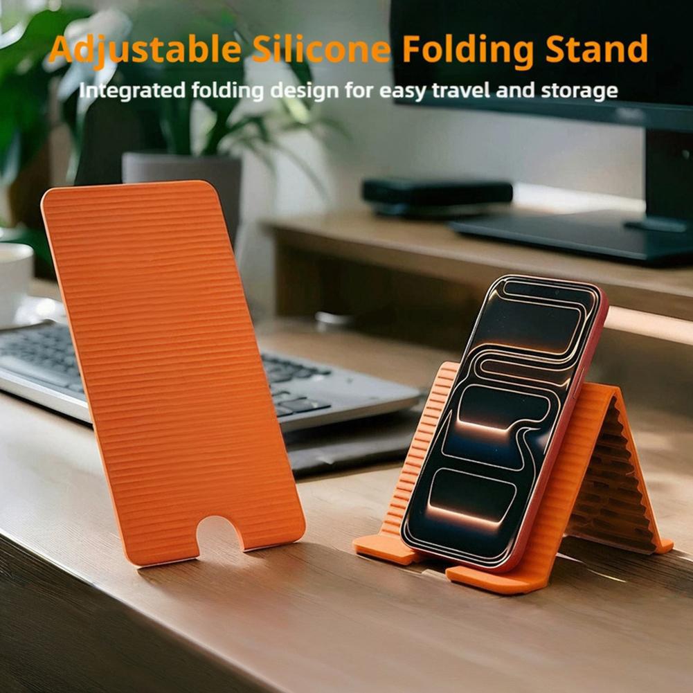 Home Office Laptop - Suporte de telefone de silicone flexível