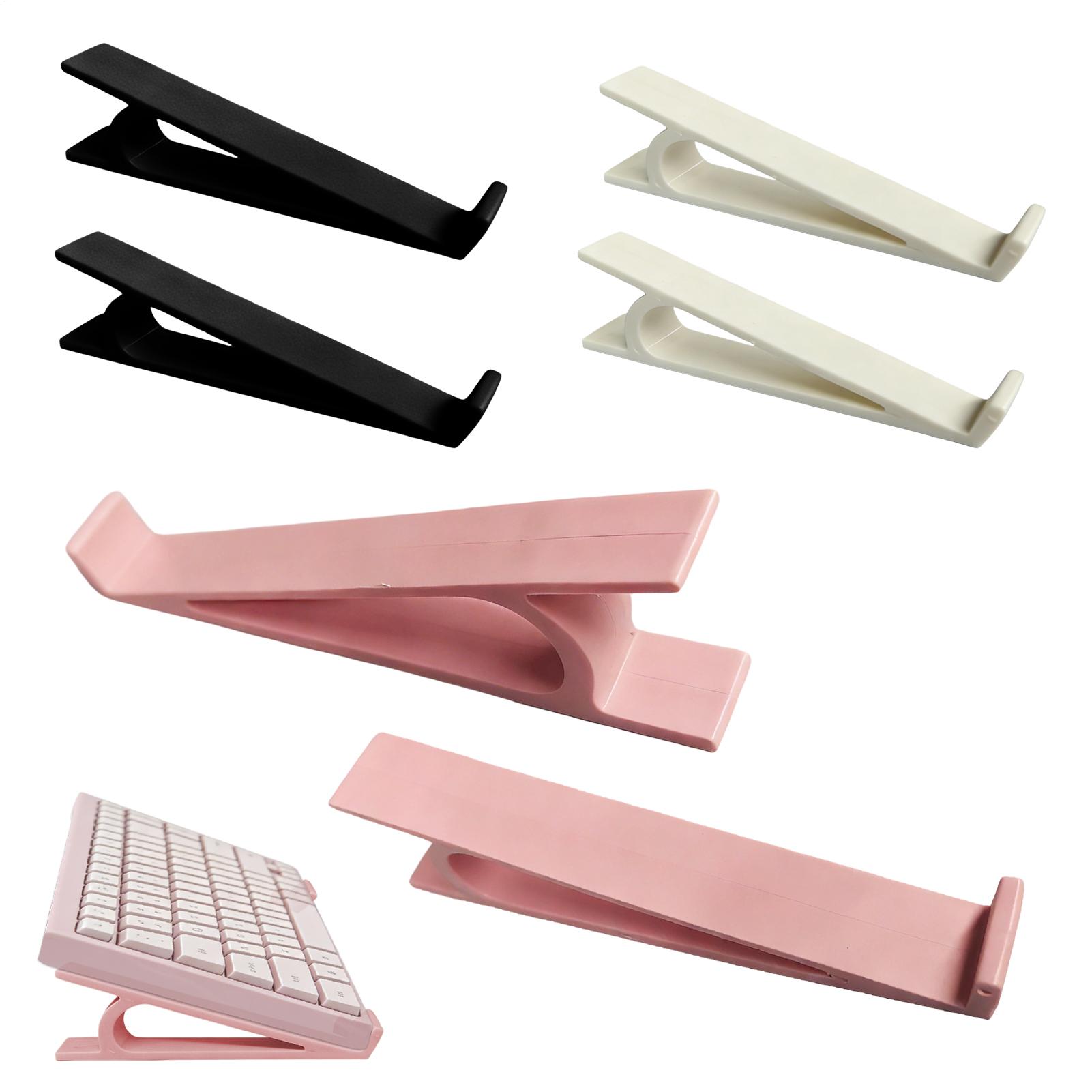 Home Office Keyboard - Suporte universal para teclado, 2 peças/par,