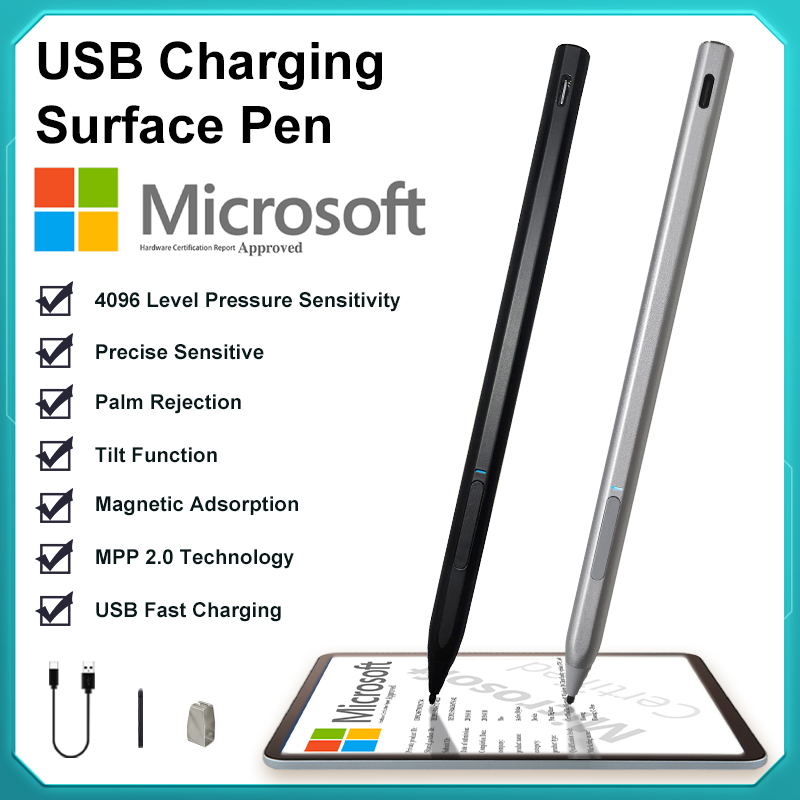 Home Office Microsoft - Caneta Stylus para Surface com Carregamento