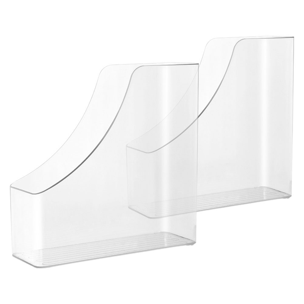 Home Office And Library - Caixas de arquivo transparentes, organizador de