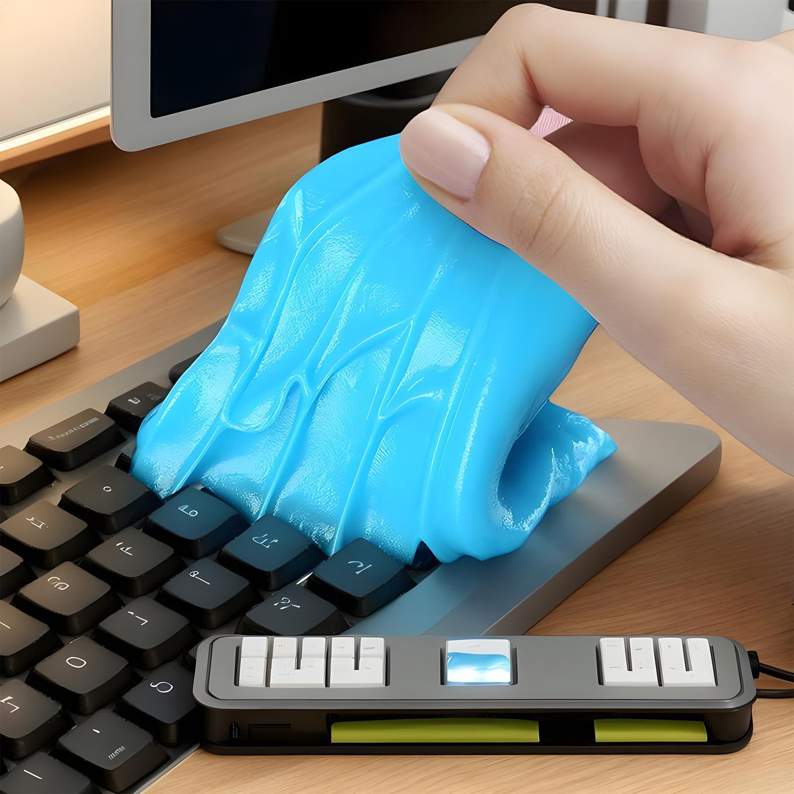 Home Office Keyboard - Almofada de Limpeza Automotiva, Limpador de