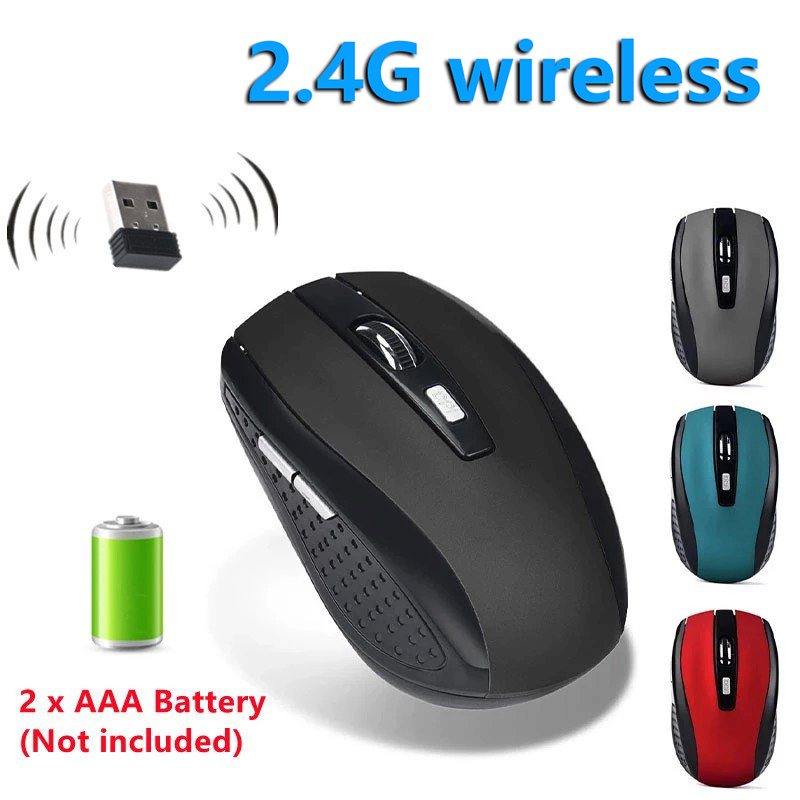 Home Office Laptop - 2.4g mouse sem fio portátil ergonomia