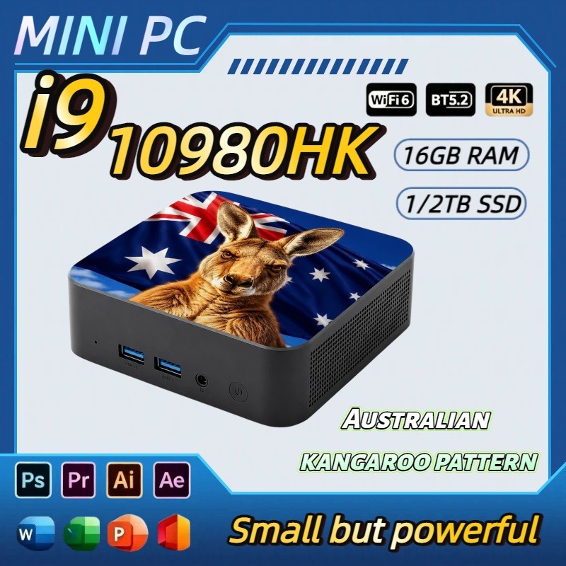 Home Office Australia - Mini Desktop Portátil Core i9-10980HK 16GB