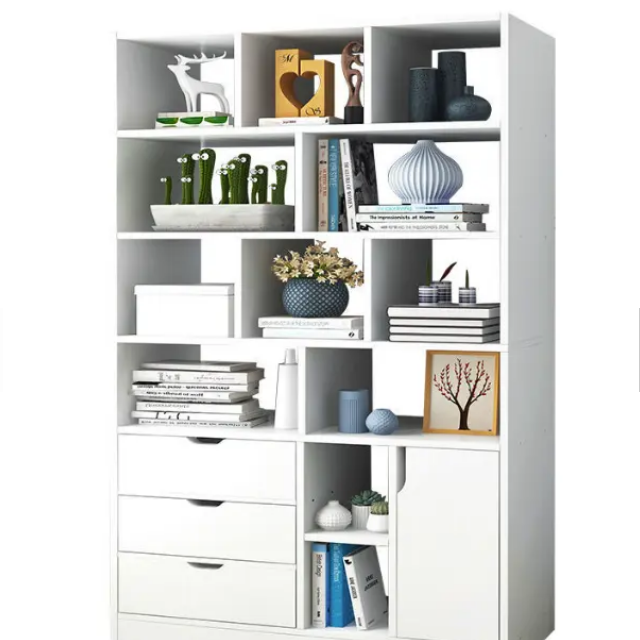 Home Office And Library - Estante de estante de móveis de
