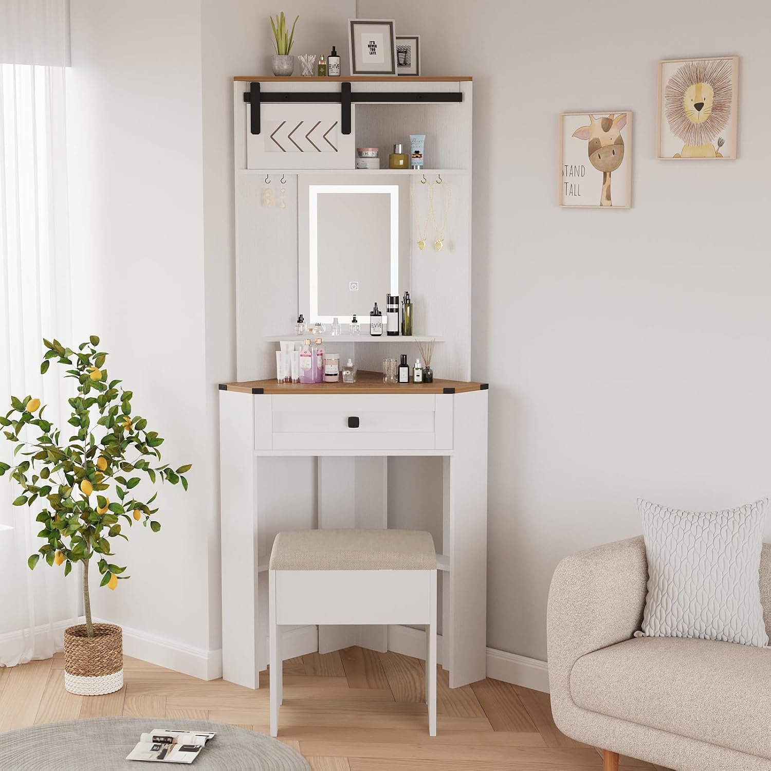 Conjunto de Mesa de Maquiagem  - Desk Drawer Small avaliação e preço