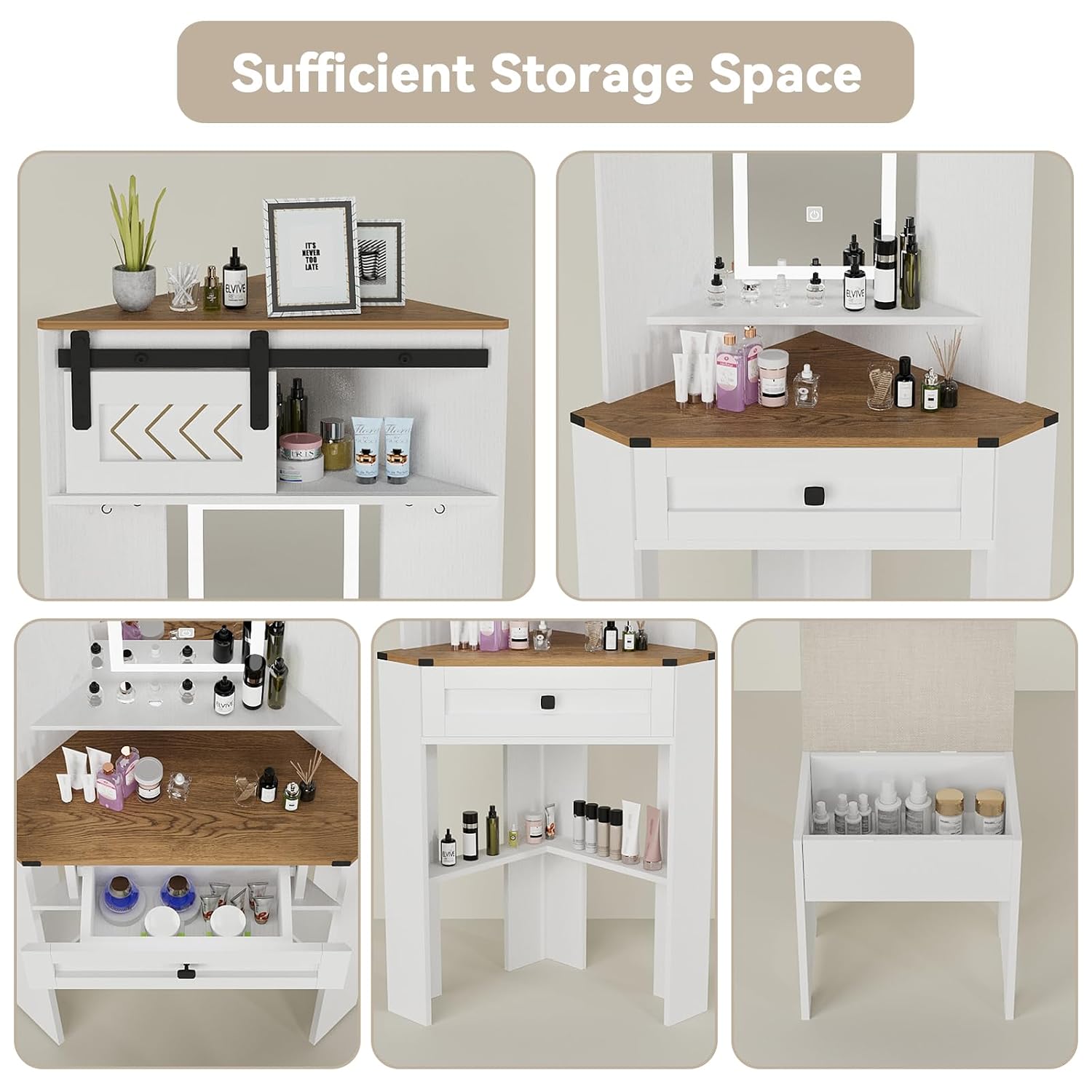 Conjunto de Mesa de Maquiagem  - Desk Drawer Small avaliação e preço
