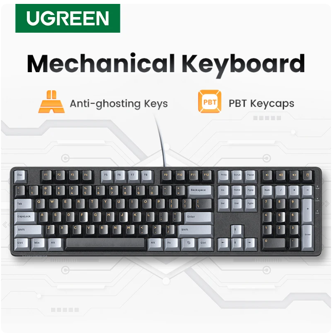 Teclado UGREEN Mecânico Teclad - Home Office Laptop avaliação e preço
