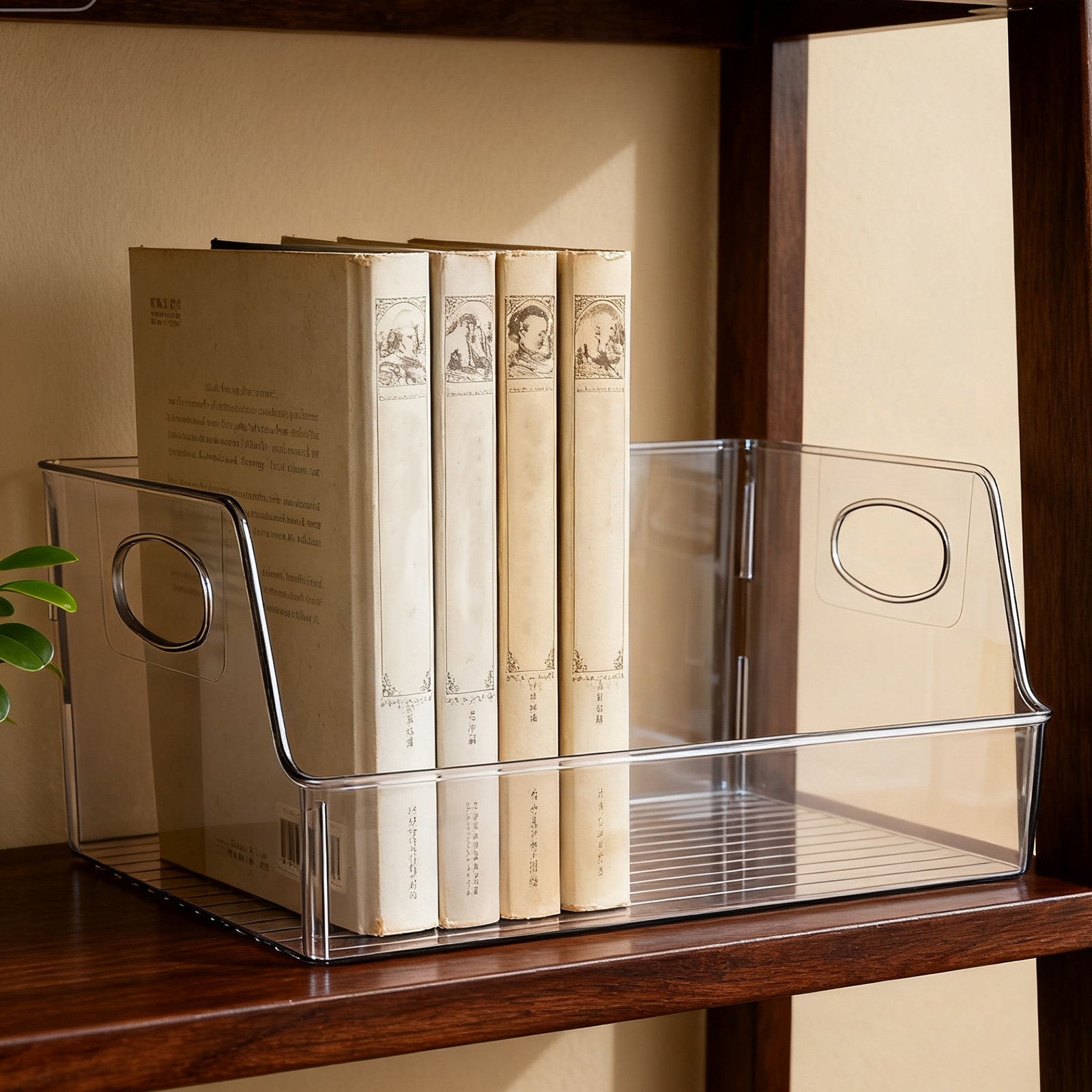 Caixa Organizadora Transparent - Home Office And Library avaliação e preço