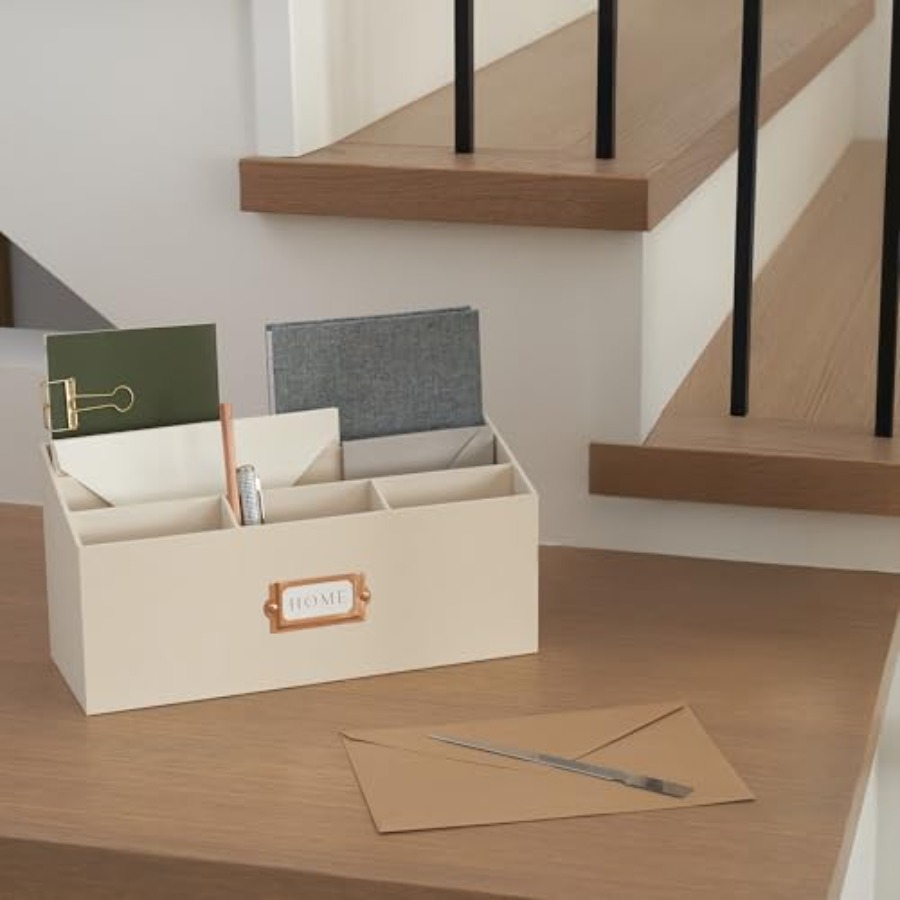 Organizador de Correspondência - Desktop Organizer Bamboo avaliação e preço