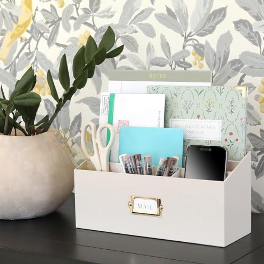 Organizador de Correspondência - Desktop Organizer Bamboo avaliação e preço