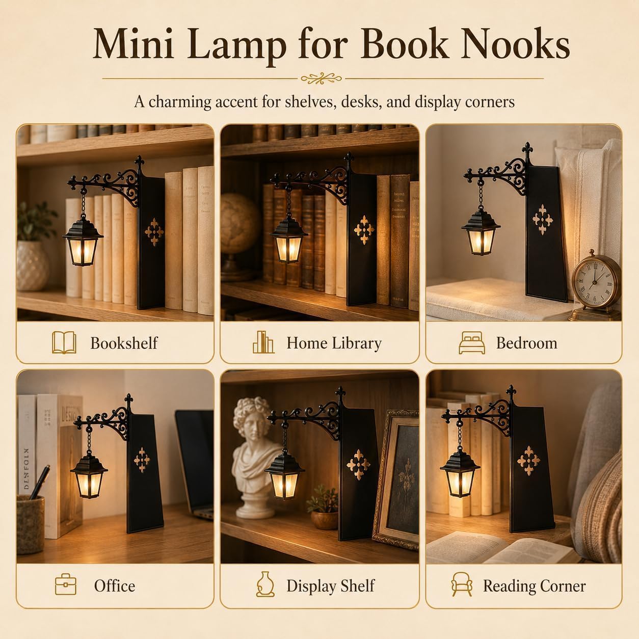 Mini Lanterna Vintage para Est - Home Office And Library avaliação e preço