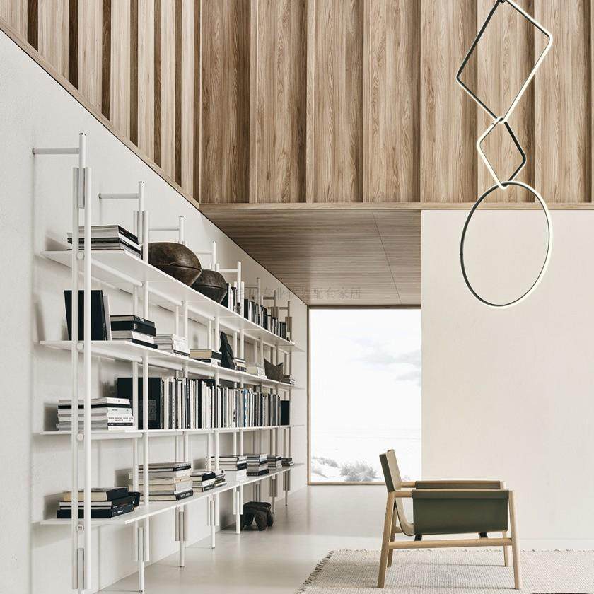 Italiano minimalista estantes  - Home Office And Library avaliação e preço