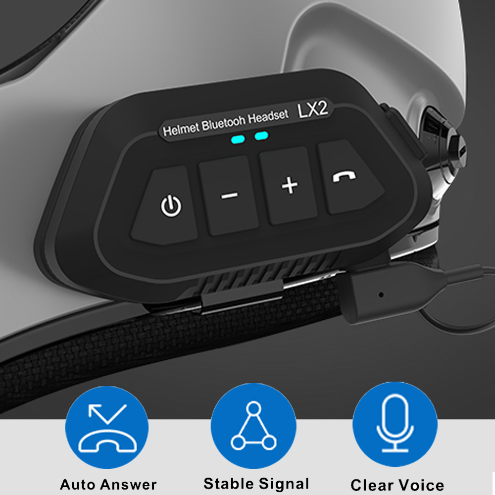 1200mah capacete da motociclet - Home Office Headset avaliação e preço