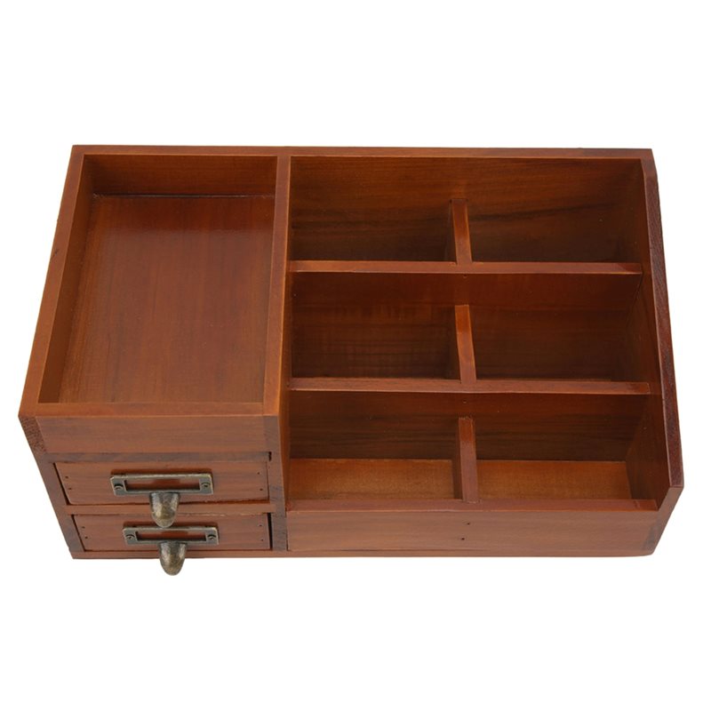 Chch armário de armazenamento  - Desktop Organizer Bamboo avaliação e preço