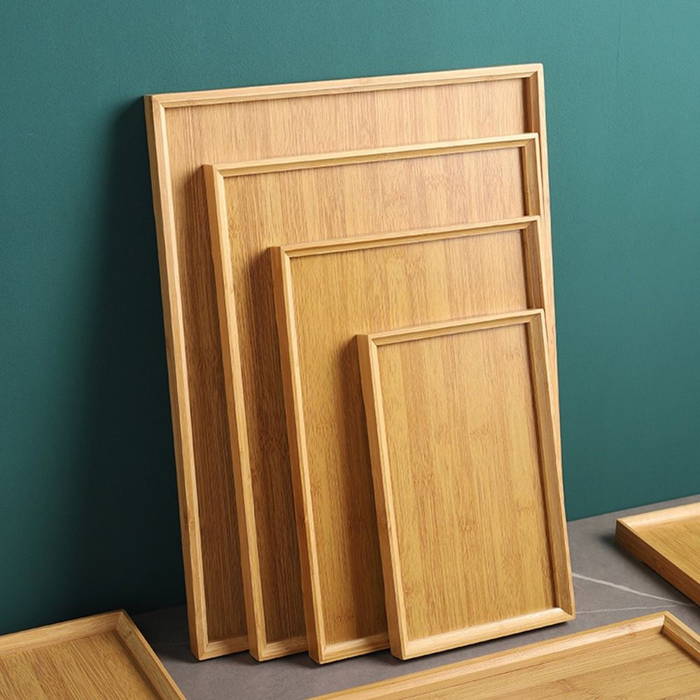Bandeja Decorativa de Bambu Na - Desktop Organizer Bamboo avaliação e preço