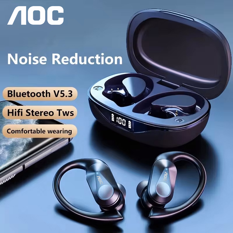 Fone de Ouvido Esportivo AOC S - Home Office Headset avaliação e preço