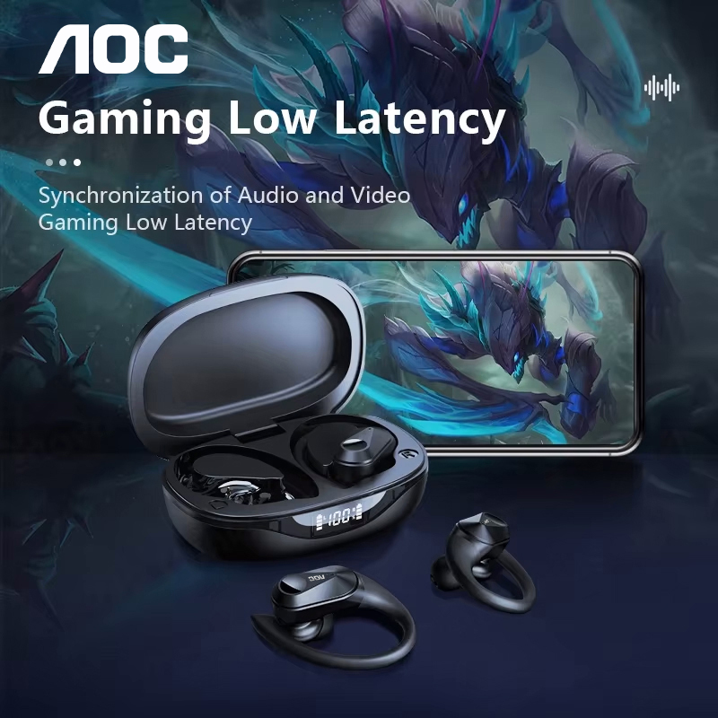 Fone de Ouvido Esportivo AOC S - Home Office Headset avaliação e preço