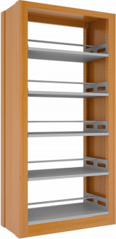 Prateleira para livros dupla f - Home Office And Library avaliação e preço