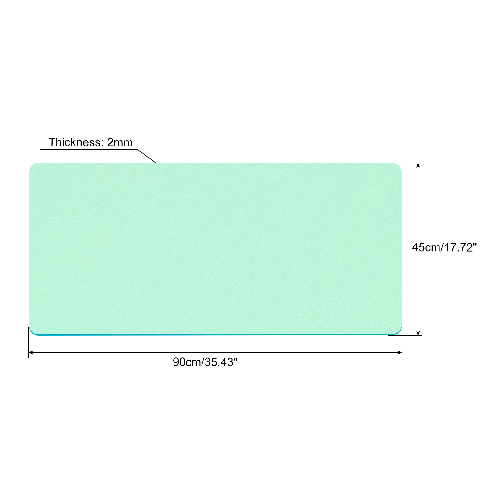 Tapete protetor de mesa de esc - Home Office Keyboard avaliação e preço
