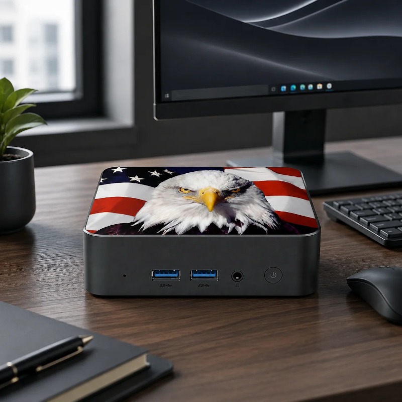 Novo Mini PC 2026 com Bandeira - Home Office Laptop avaliação e preço