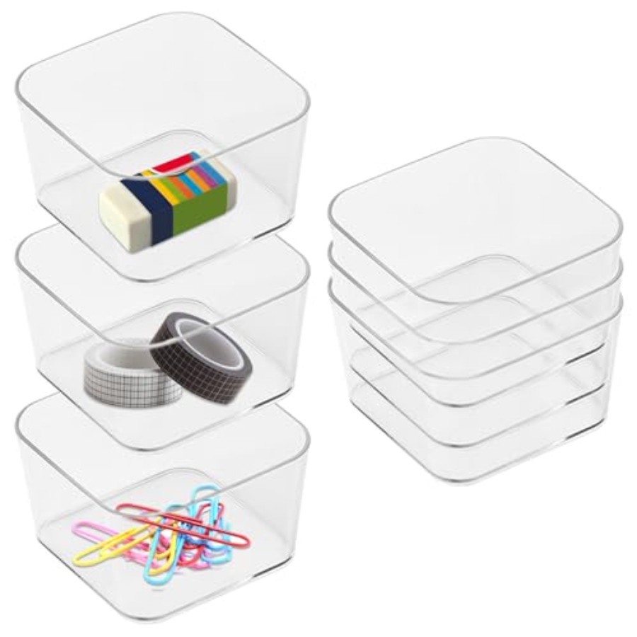 Conjunto de 6 Recipientes de A - Desk Drawer Small avaliação e preço