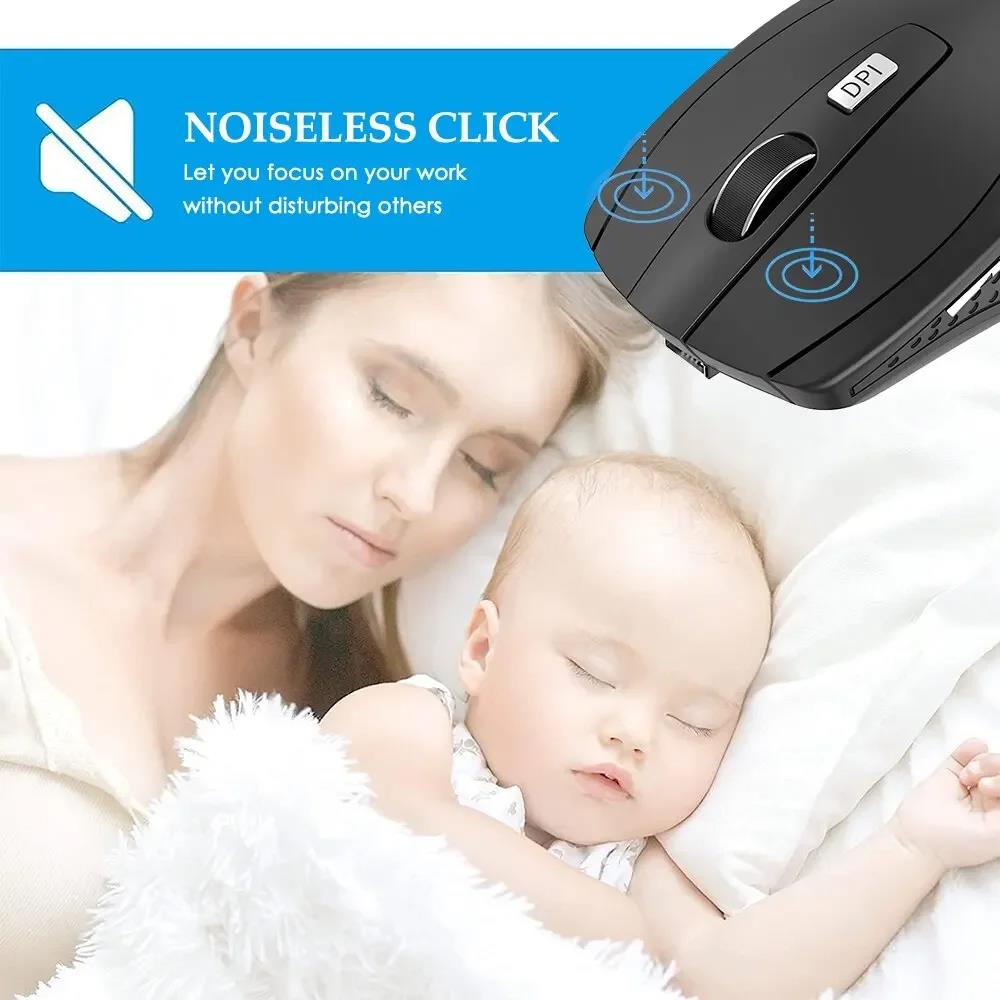 2.4g mouse sem fio portátil er - Home Office Laptop avaliação e preço