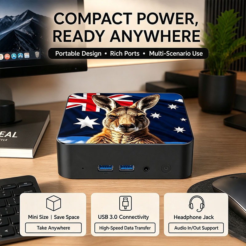 Mini Desktop Portátil Core i9- - Home Office Australia avaliação e preço