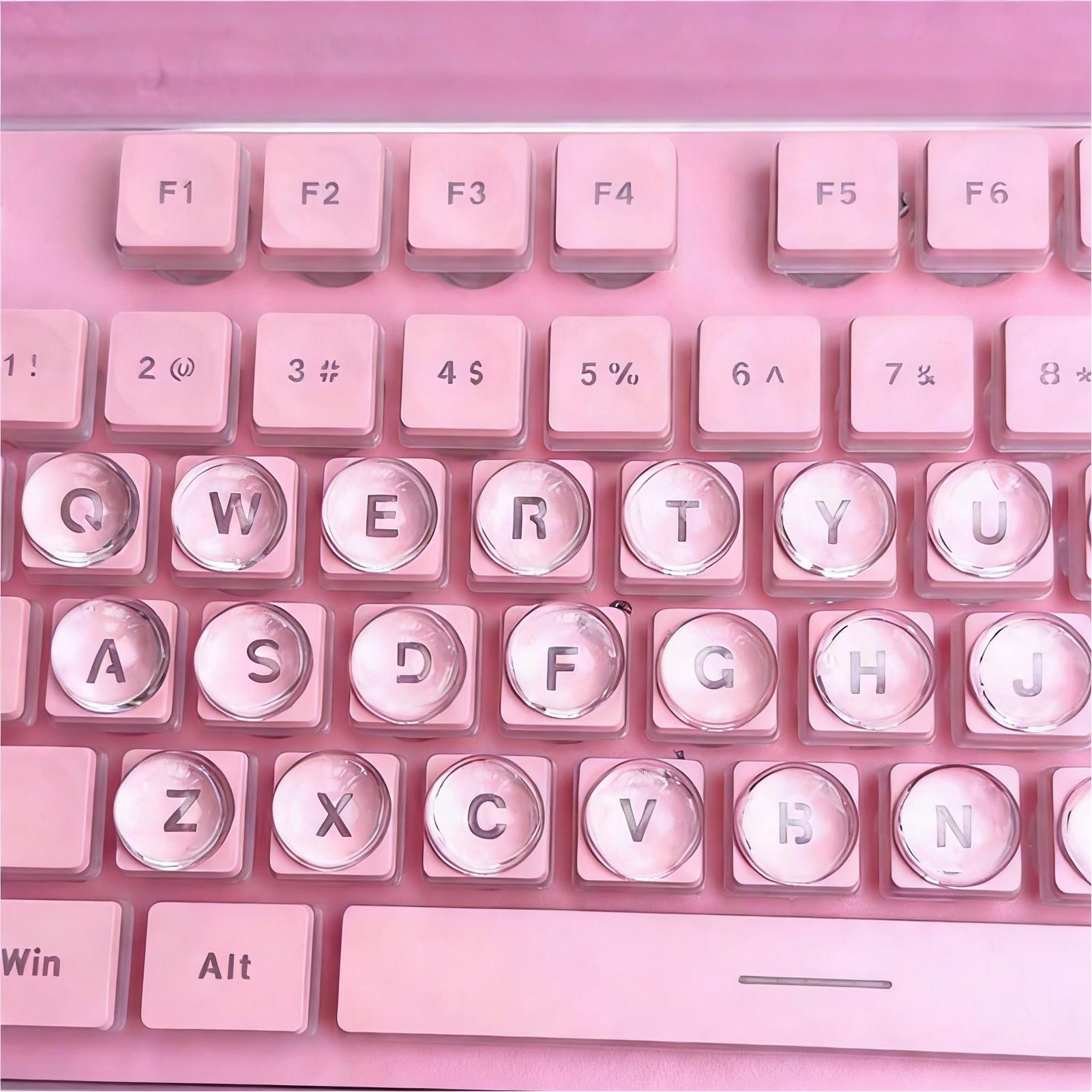 Adesivos de teclado redondos t - Home Office Keyboard avaliação e preço