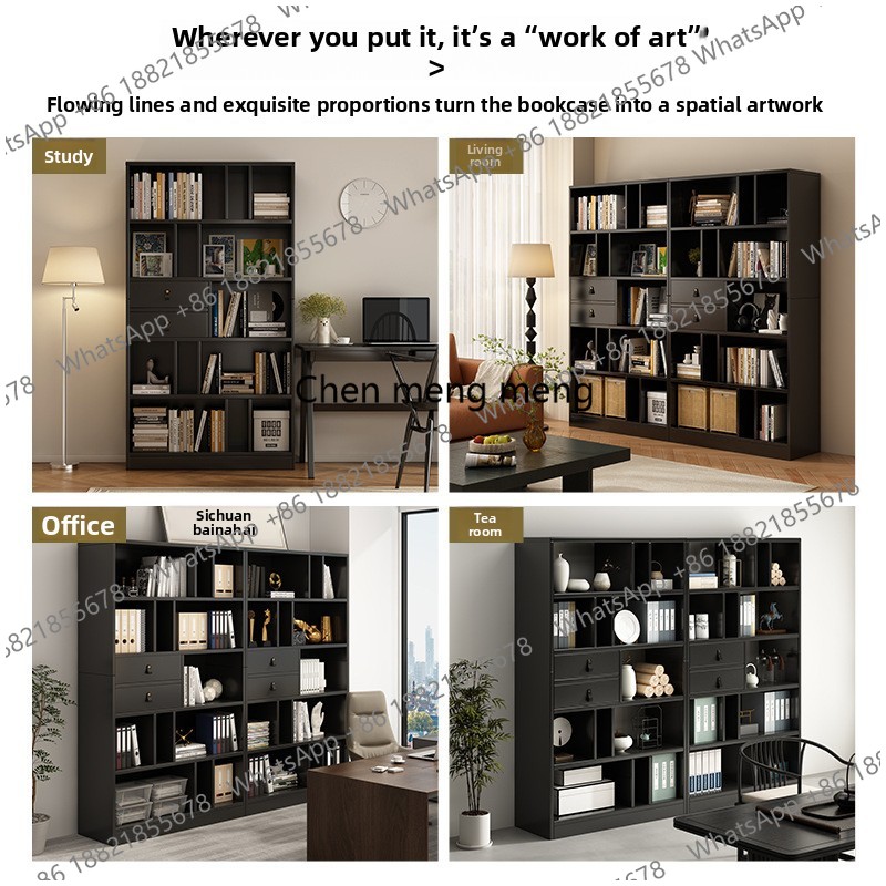 Estante de Livros e Armário de - Home Office And Library avaliação e preço