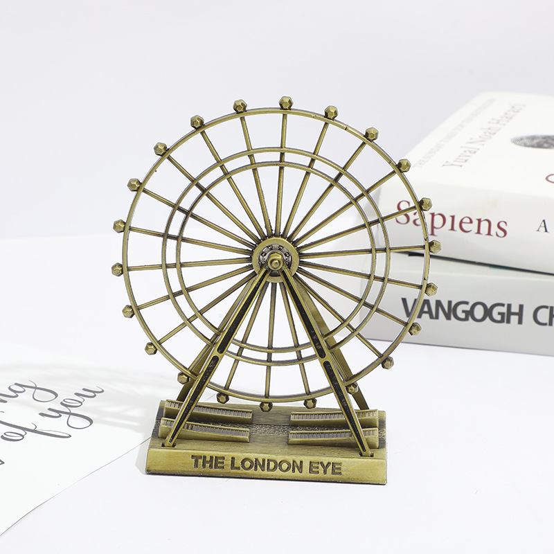 Retro Zinco Liga Ferris Roda M - Home Office Of London avaliação e preço
