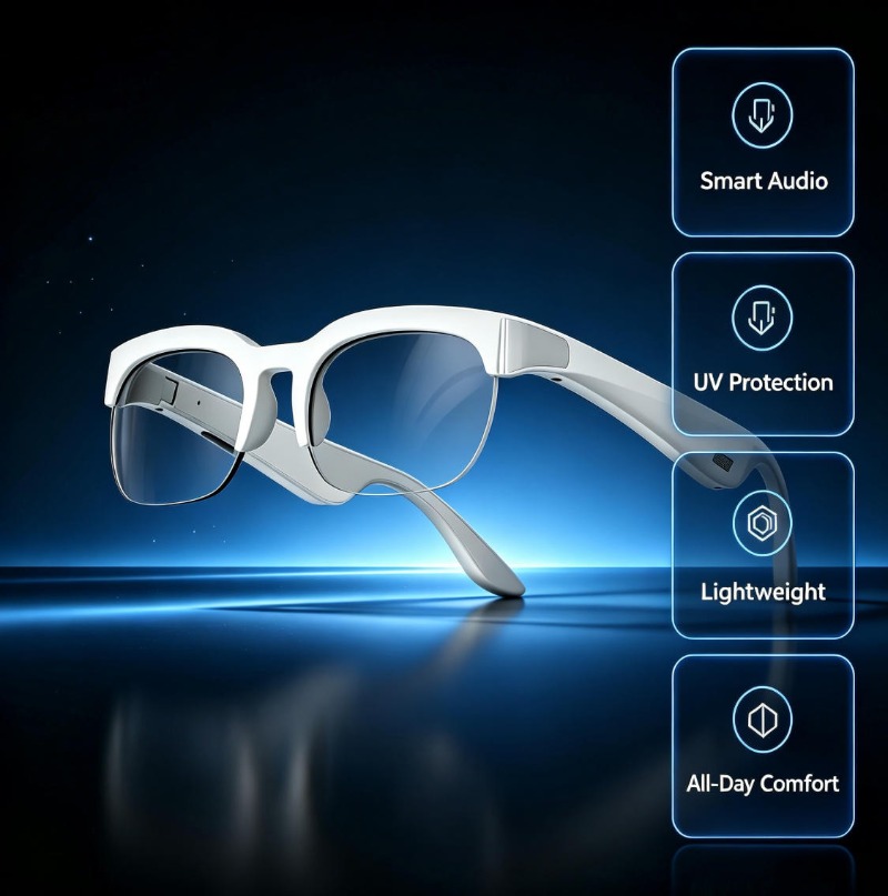 Óculos de Sol Tradutores de IA - Home Office Headset avaliação e preço