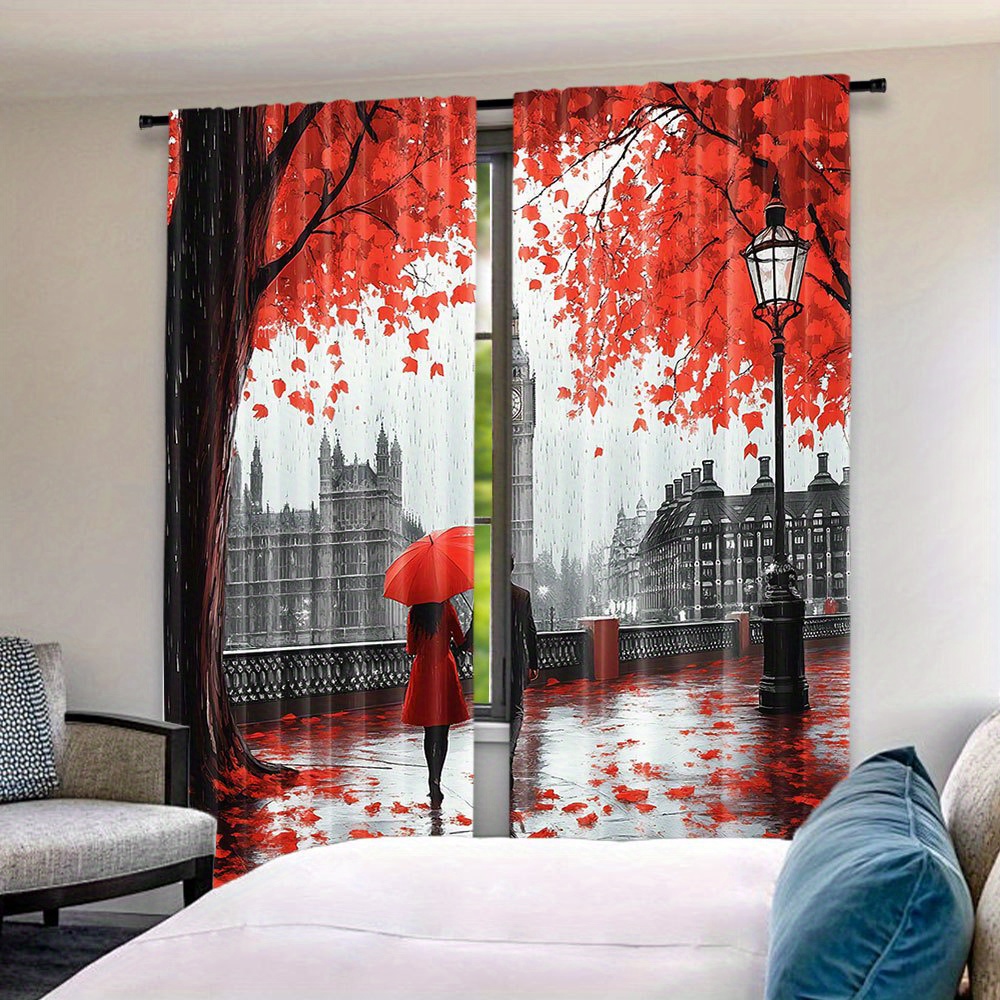 Cortinas Românticas de Folhas  - Home Office Of London avaliação e preço