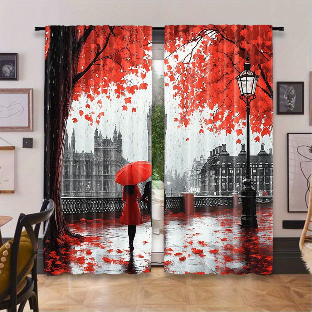 Cortinas Românticas de Folhas  - Home Office Of London avaliação e preço