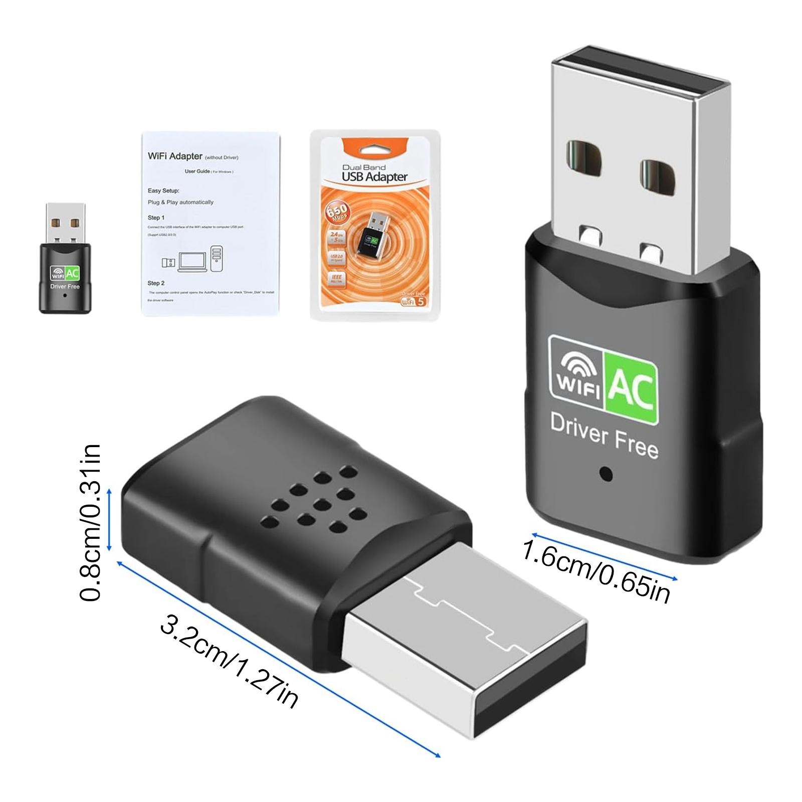 Adaptador wi-fi usb ac600, min - Home Office Laptop avaliação e preço